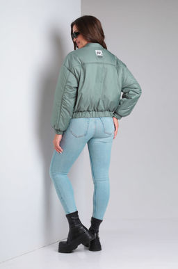 Бомбер Modema 1051-2 мята фото 5