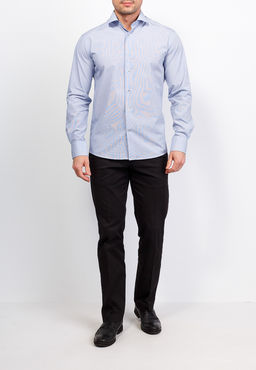 Сорочка мужская длинный рукав BERTHIER BGT015403/Fit-R(0-2)  фото 8