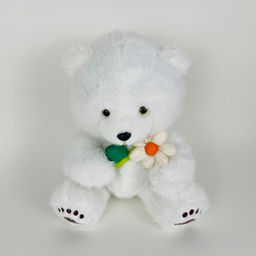 Мягкая игрушка Мишка с цветочком 32 см (арт. 22112/32) - Storyland фото 10