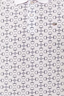 U. S. Polo Assn Мужская белая футболка с воротником-поло - U.s. polo assn фото 12