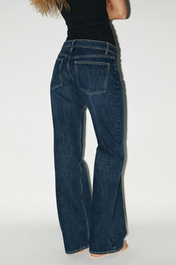 TRF WIDE-LEG LOW-RISE JEANS - Zara фото 30