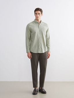 Regular Fit Uzun Kollu Arm?rl? Erkek G?mlek