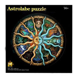 Круглый пазл Зодиак, 500 деталей - Puzzle time фото 2