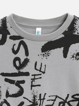 ACOOLA / Джемпер детский для мальчиков Parfait серый  фото 5