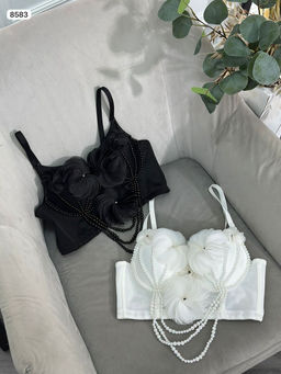 Топ #КТ8583, чёрный - Dommod фото 10