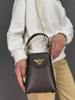 Сумка женская из телячьей кожи