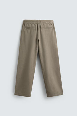 PANTAL?N RELAXED FIT ESTRUCTURA / Vis?n - Zara фото 8