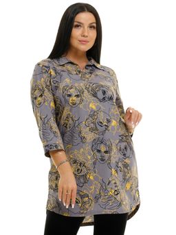 Тэффи туника женская (кофе) - Lovetex фото 7