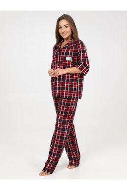 Пижама женская П-119.02 клетка - Хороший трикотаж фото 4