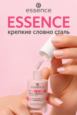 Восстанавливающее покрытие для ногтей Uv Rescue nail repair treatment 01