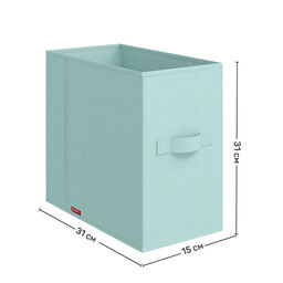 Короба стеллажные, без крышки, 15*31*31 см, набор 4 шт., ПУТЕШАСТИКИ, шт - Valiant фото 2