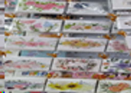 Открытка набор 120 штук / DE-143 /уп 60/ Цветы