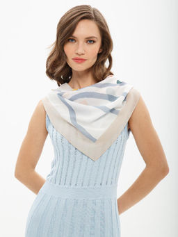 Платок жен. виск+шелк 100х100 LBL34-066-03 - Labbra фото 3