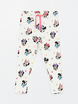 Beli Lastikli Minnie Mouse Bask?l? K?z Bebek Tayt