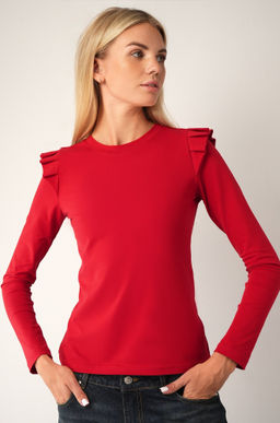 Женский лонгслив с крылышками Happyfox