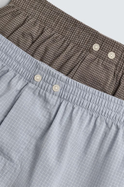 PACK OF 2 COMBINED POPLIN BOXERS - Zara фото 6