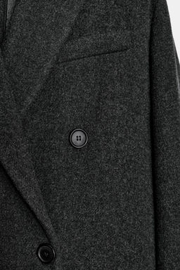 ZW COLLECTION LONG OVERSIZED COAT - Zara фото 6