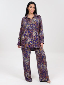 533 ЖЕНСКИЙ КОСТЮМ (брюки) (Синий)