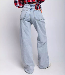 Джинсы #БШ2150, голубой