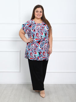 IV-CAPRIZ Мэлон - туника голубой