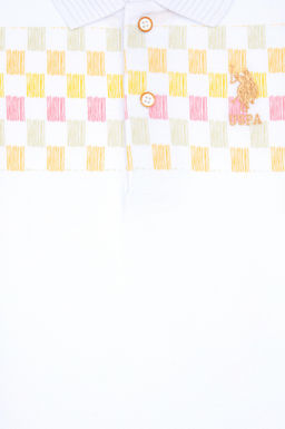 Erkek _ocuk Turuncu Polo Yaka Ti__rt Sepette S_rpriz _ndirim