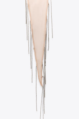 BEADED FRINGE SCARF - Zara фото 3