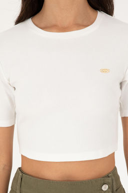 U. S. Polo Assn / Женская футболка цвета экрю - U.s. polo assn фото 6