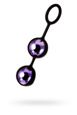 Вагинальные шарики A-Toys by TOYFA Raspy, ABS пластик, фиолетовый, 14 см
