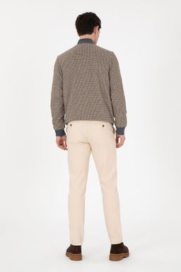 Мужские кремовые брюки из парусины Неожиданная скидка в корзине - U.s. polo assn фото 4