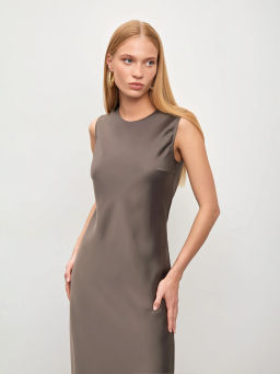 Платье приталенного кроя - Emka фото 4