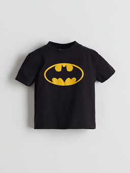 Batman Bask?l? Erkek Bebek ?ortlu Tak?m