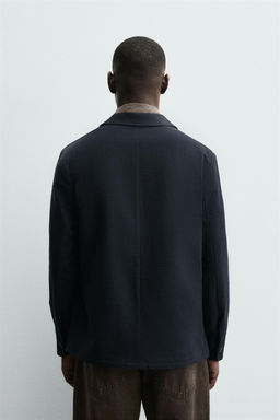 TEXTURED REGULAR FIT OVERSHIRT - Zara фото 3