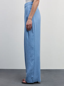 Брюки прямого кроя из вискозы с защипами / Zarina  фото 3