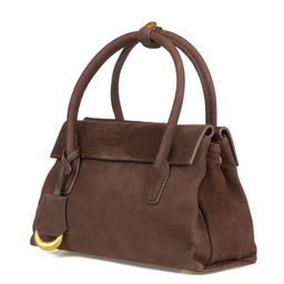 5105 coffee, Женская сумка из нубука, Barcelo Biagi