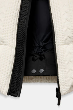 FLEECE HEIQ XREFLEX RECCO® TECHNOLOGY SKI COLLECTION PUFFER JACKET - Zara фото 28