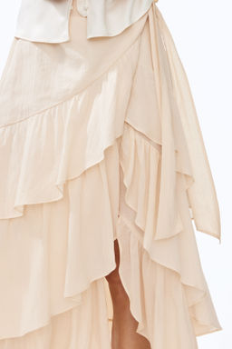 Tiered wrap skirt - H&m фото 5