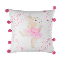Наволочка декоративная Этель Зайка 40х40 см, 100% полиэстер