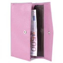 Портмоне женское Croco-ПР-954 натуральная кожа 3 отд, 17 карм, сирень флотер (119) 208546  фото 3