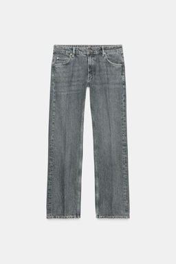 ZW COLLECTION LOW-RISE STRAIGHT JEANS - Zara фото 6