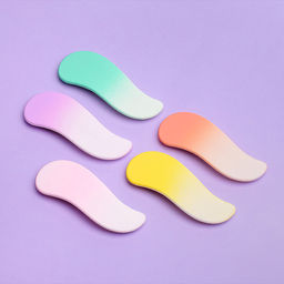 Набор заколок для волос "Волна" в пакете