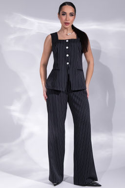 Жилет Мей (чёрный) - Эльза фото 2