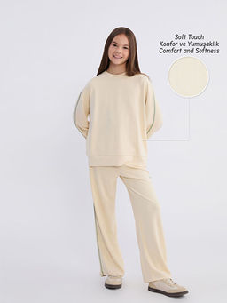 Bisiklet Yaka K?z ?ocuk Soft Touch E?ofman Tak?m