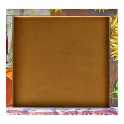 Набор для творчества Алмазная мозаика арт. 59800 / 20 НАТЮРМОРТ С ПОДСОЛНУХАМИ В СТИЛЕ ХОХЛОМА размер: 30*30 см - Феникс+ фото 6