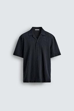 REGULAR FIT TEXTURED SHIRT - Zara фото 7