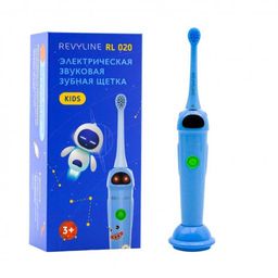 Электрическая зубная щетка Revyline RL 020 Kids, синяя