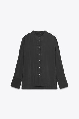 ZW COLLECTION FLOWING SHIRT - Zara фото 6