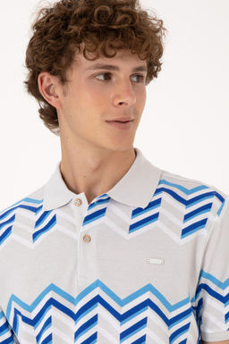 Erkek Regular Fit Polo Yaka A__k Gri Ti__rt Sepette S_rpriz _ndirim - U.s. polo assn фото 2