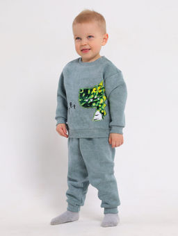 Костюм для мальчика с начесом Футер - Оптима фото 2