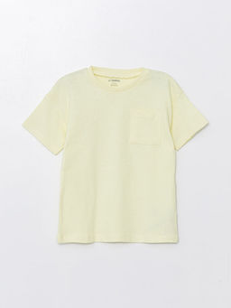 Bisiklet Yaka K?sa Kollu Basic Erkek Bebek Ti??rt