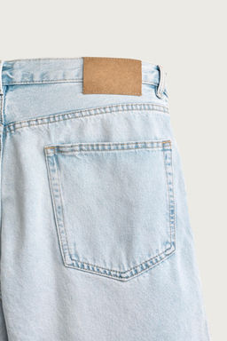 BERMUDA DENIM STRAIGHT FIT / Azul claro - Zara фото 9